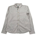 Paolo Pecora Camicia Manica Lunga tinta unita Fango per Bambino PP2888 FANGO PAOLO PECORA 