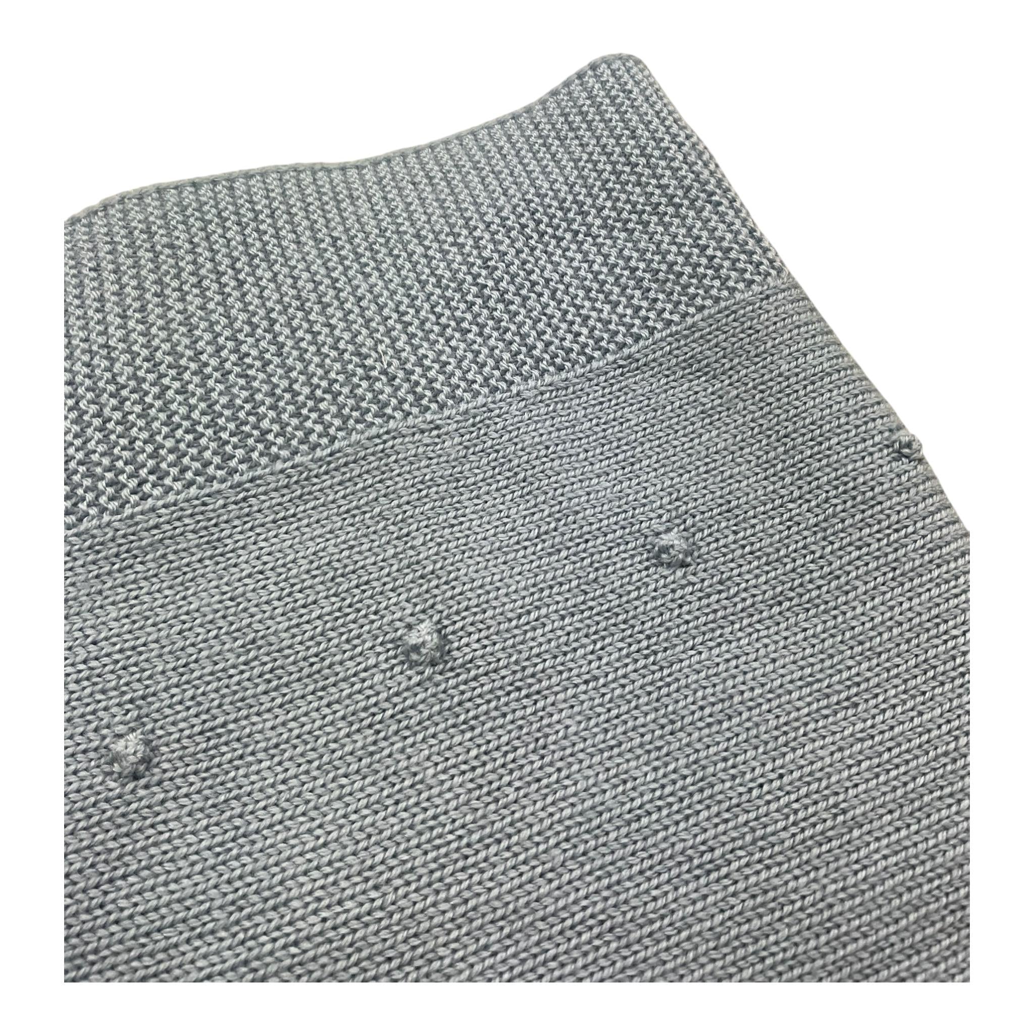 PAZ RODRIGUEZ coperta tinta unita con ricami Azzurro per Neonato 031110981 AZZURRO PAZ RODRIGUEZ 