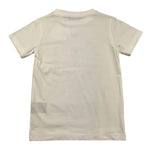 TRUSSARDI t-shirt girocoll tinta unita con stampa in contrasto Panna per Bambino TBA25014TD PANNA TRUSSARDI 