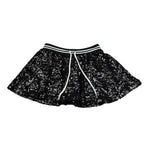 John Richmond Gonna Tinta Unita con Paillettes per Bambina RGP26054GO NERO JOHN RICHMOND 
