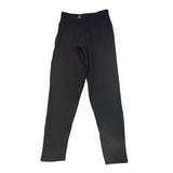 Dach – Einfarbige Leggings mit schwarzem Logo für Mädchen