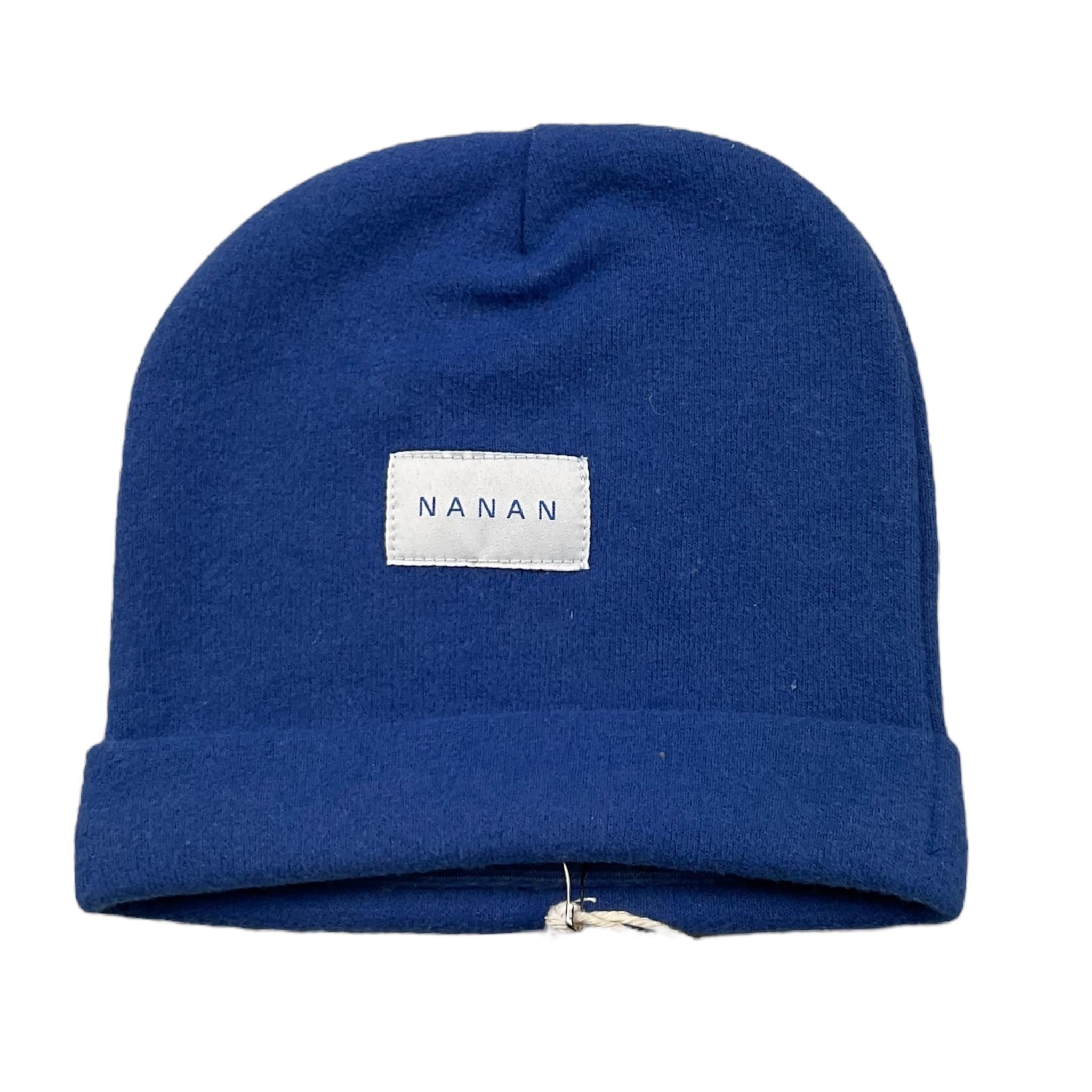 NANAN cappello tinta unita con logo Cobalto per Bambino I24266GRBL COBALTO NANAN 