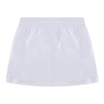 DOLCE & GABBANA gonna tinta unita con logo Bianco per Bambina L5JIA2 BIANCO DOLCE & GABBANA 