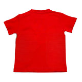 Iceberg – Einfarbiges T-Shirt mit Rundhalsausschnitt und rotem Logo für Neugeborene