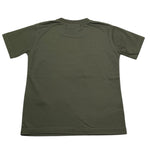 Yes London T-Shirt Girocollo Tinta Unita con Logo per Bambino JR2140 VERDE YES LONDON 