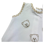 Le Bebe Pagliaccetto Giromanica Tinta Unita per Neonato LBB5283 BIANCO LE BEBE 