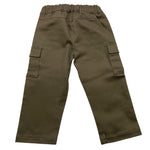 PLEASE pantalone tinta unita con elastico in vita Verde per Neonato PE43132B65 VERDE PLEASE 