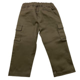 PLEASE pantalone tinta unita con elastico in vita Verde per Neonato PE43132B65 VERDE PLEASE 