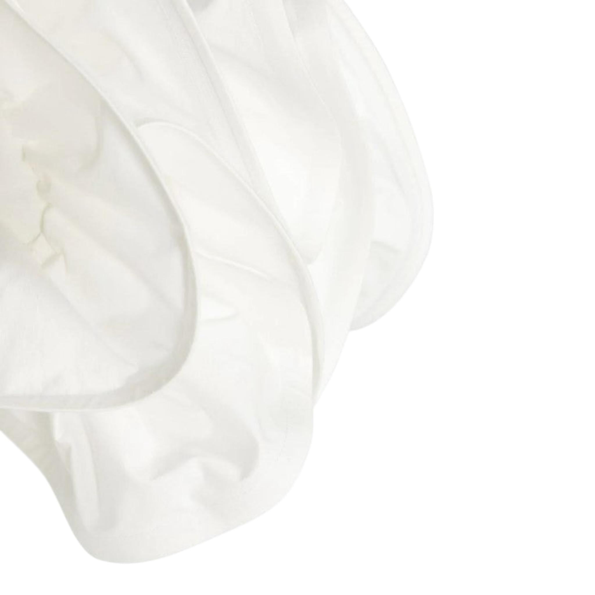 Elisabetta Franchi Camicia Manica Lunga tinta unita Bianco per Bambina EFCA207 BIANCO ELISABETTA FRANCHI 