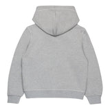 DSQUARED2 felpa chiusa con cappuccio tinta unita con stampa logo Grigio per Bambino DQ2616X GRIGIO DSQUARED2 