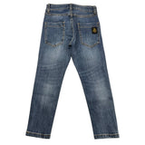 Refrigiwear Jeans Einfarbig Mit Verstellbarem Bund Blau Für Jungen