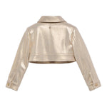 Abel & Lula Giubbino Tinta Unita per Bambina 5384 ORO ABEL & LULA 