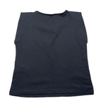 Liu Jo T-Shirt Girocollo Tinta Unita con Logo per Bambina GA4224 NERO LIU JO 