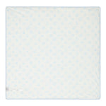 Dolce & Gabbana Coperta Bicolore con Stampa per Neonato LNJA88 AZZURRO DOLCE & GABBANA 