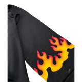 Hugo  Felpa tinta unita con Zip E Caappuccio Nero per Bambino G00031 NERO HUGO 