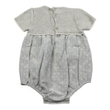 Paz Rodriguez Pagliaccetto Tinta Unita Mezza Manica per Neonata 005122623X BEIGE PAZ RODRIGUEZ 