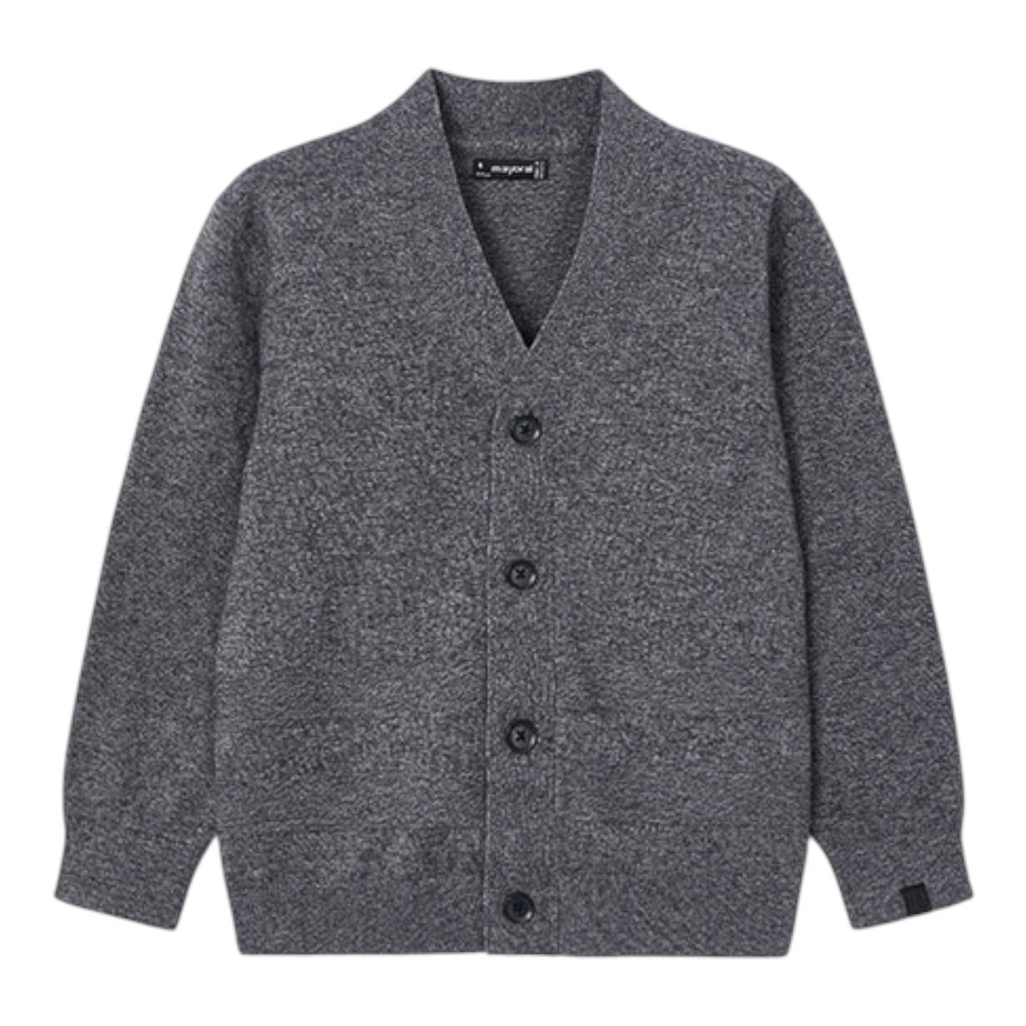 MAYORAL cardigan tinta unita con bottoni in contrasto Grigio per Neonato 4348XN GRIGIO MAYORAL 