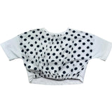 Monnalisa T-Shirt Girocollo Tinta Unita con Stampa per Bambina 197610S3 BIANCO MONNALISA 