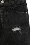 John Richmond Jeans Tinta Unita con Girovita Regolabile per Bambino RBP25181JE NERO JOHN RICHMOND 