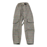 EMANUEL PRIS pantalone tinta unita con microfantasia e elastico in vita Bianco per Bambino EPT621B BIANCO EMANUEL PRIS 