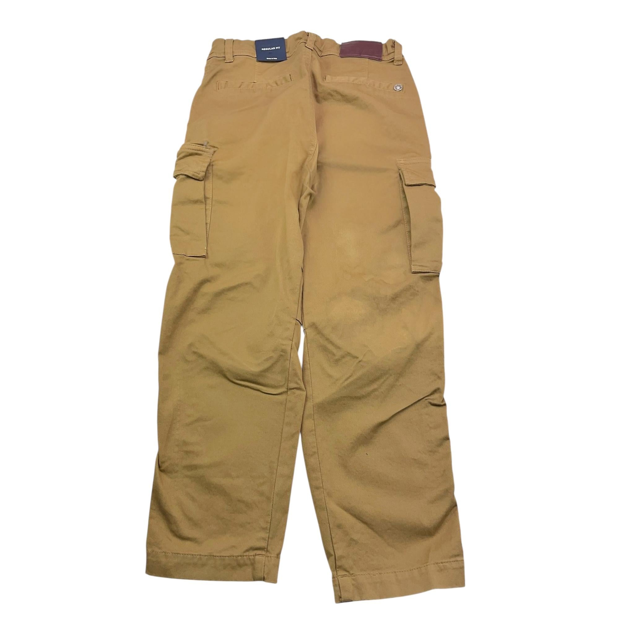 PLEASE pantalone tinta unita con tasconi Cammello per Bambino PHS7132B66X CAMMELLO PLEASE 