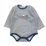 MAYORAL body tinta unita con stampa e maniche lunghe Azzurro per Neonato 271444 AZZURRO MAYORAL 