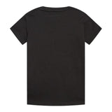 Calvin Klein Einfarbiges T-Shirt mit Rundhalsausschnitt und Print in Schwarz für Jungen