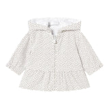 Mayoral Giubbino Bicolore con Cappuccio Reversibile Bianco per Neonata 1479X BIANCO MAYORAL 