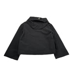 Herno Giubbino Tinta Unita con Zip per Bambina GI000082G NERO HERNO 