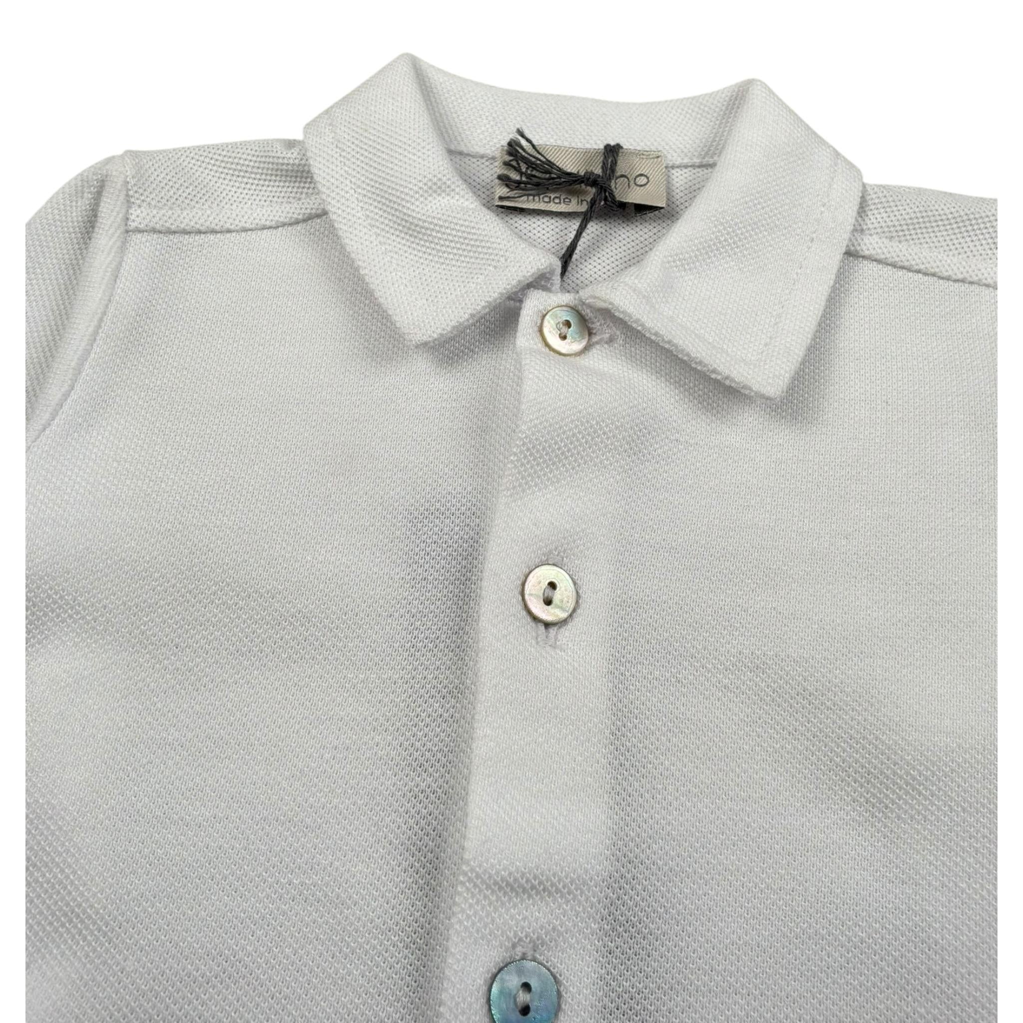 J.O. Milano Camicia Manica Lunga Tinta Unita per Bambino 576Z7J BIANCO J.O. MILANO 