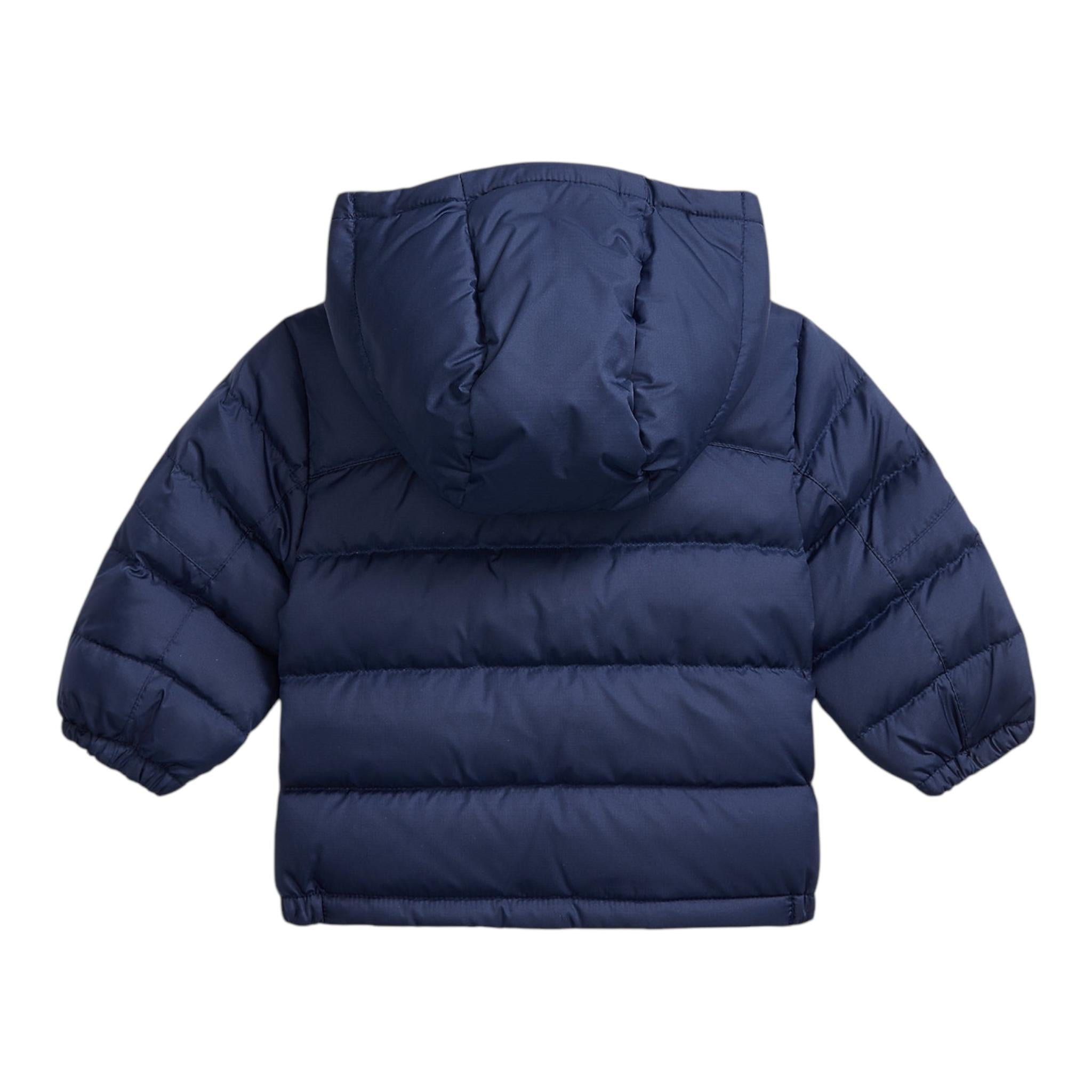 RALPH LAUREN giubbino tinta unita con cappuccio Blu per Neonato 323940328002N BLU RALPH LAUREN 