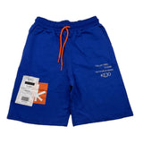 Kejo Bermuda Einfarbig Elastische Taille Trainingsanzug Kobalt Für Jungen