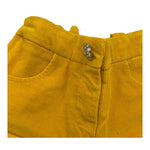 SIMONETTA short tinta unita con girovita regolabile Giallo per Bambina BKUXV035 GIALLO SIMONETTA 