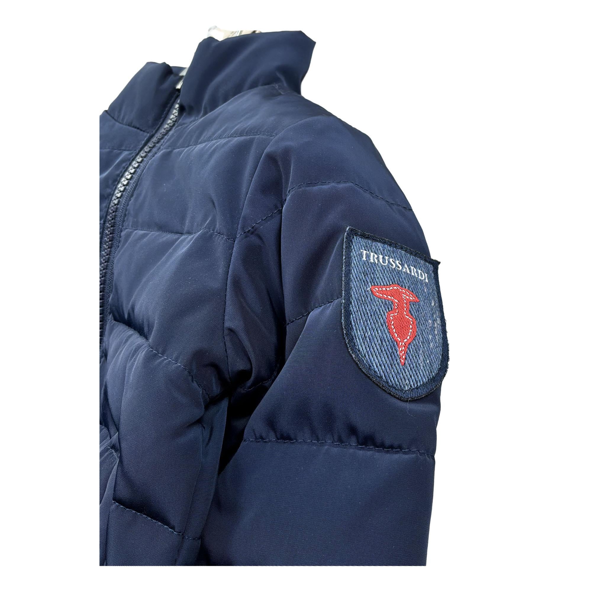 Trussardi Giubbino Tinta Unita per Neonato TIP26031PI BLU TRUSSARDI 