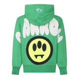 Barrow Kids – Grüner, bedruckter Kapuzenpullover für Jungen