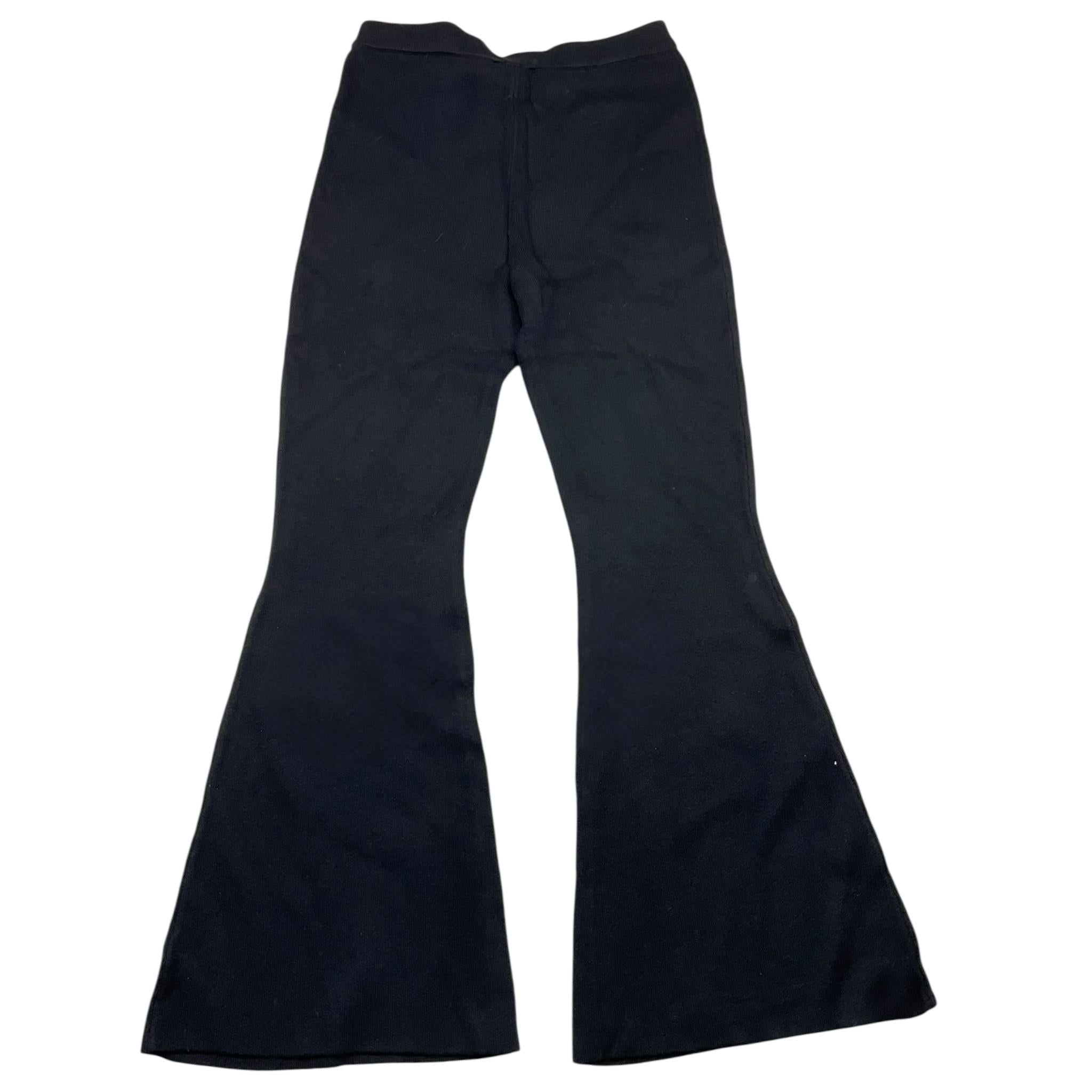 LIU JO pantalone tinta unita modello a zampa Nero per Bambina GF3105X NERO LIU JO 