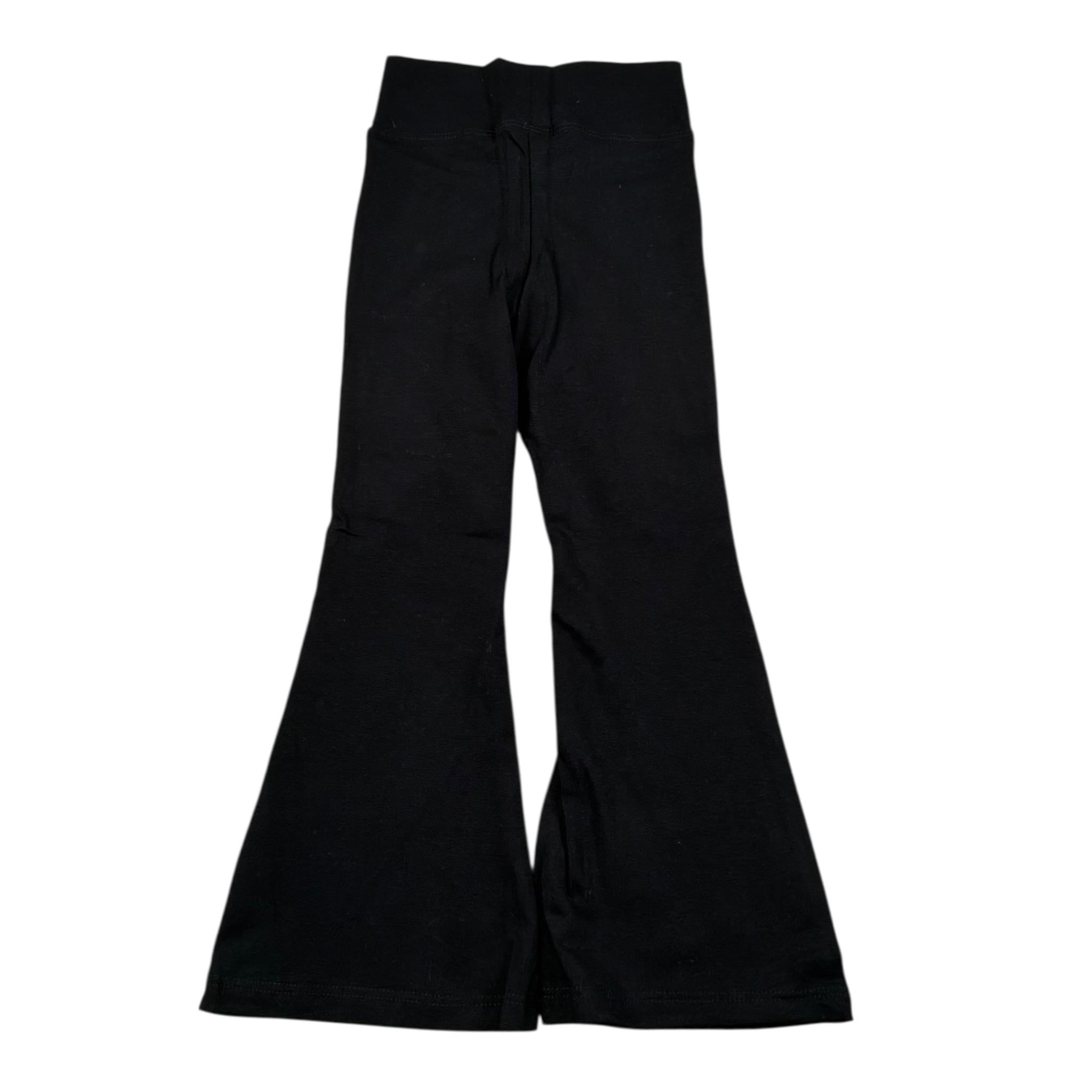Mousse Leggins Tinta Unita con Stampa per Bambina BLACKLOGOJ NERO MOUSSE 