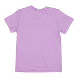 Diesel T-Shirt Girocollo tinta unita con Stampa Lilla per Neonata K00635X LILLA DIESEL 