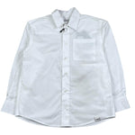 Paolo Pecora Camicia Manica Lunga Tinta Unita per Bambino PP4344 BIANCO PAOLO PECORA 