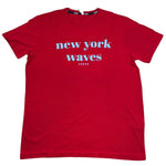 Sun68 T-Shirt Girocollo Tinta Unita con Stampa per Neonato T32305 ROSSO SUN68 