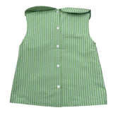 Ilfarobimbi Camicia Tinta Unita con Applicazione Fiocco per Bambina IFB50156 VERDE ILFAROBIMBI 