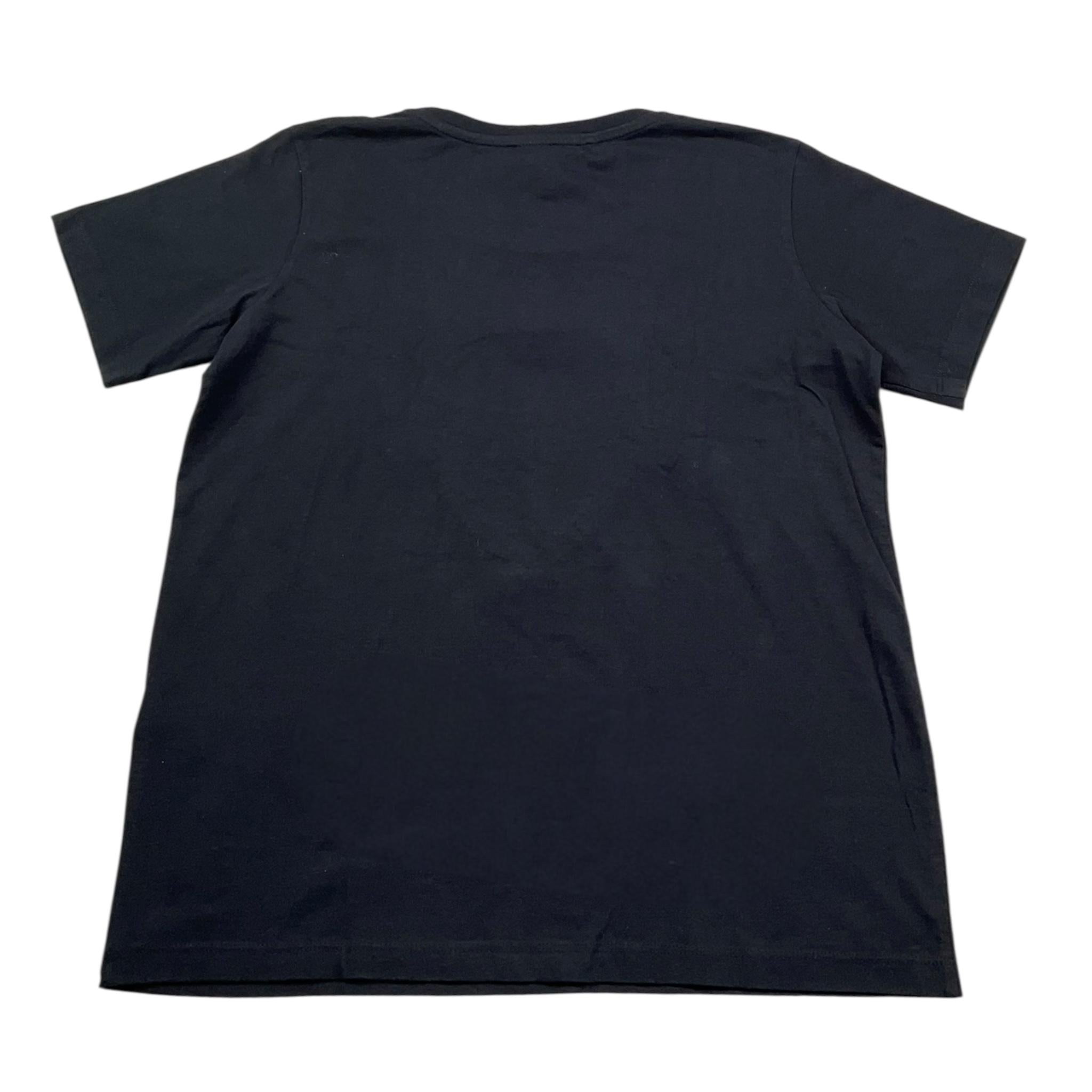 Blauer T-Shirt Girocollo Tinta Unita con Logo per Bambina 24SBLGH02495 NERO BLAUER 