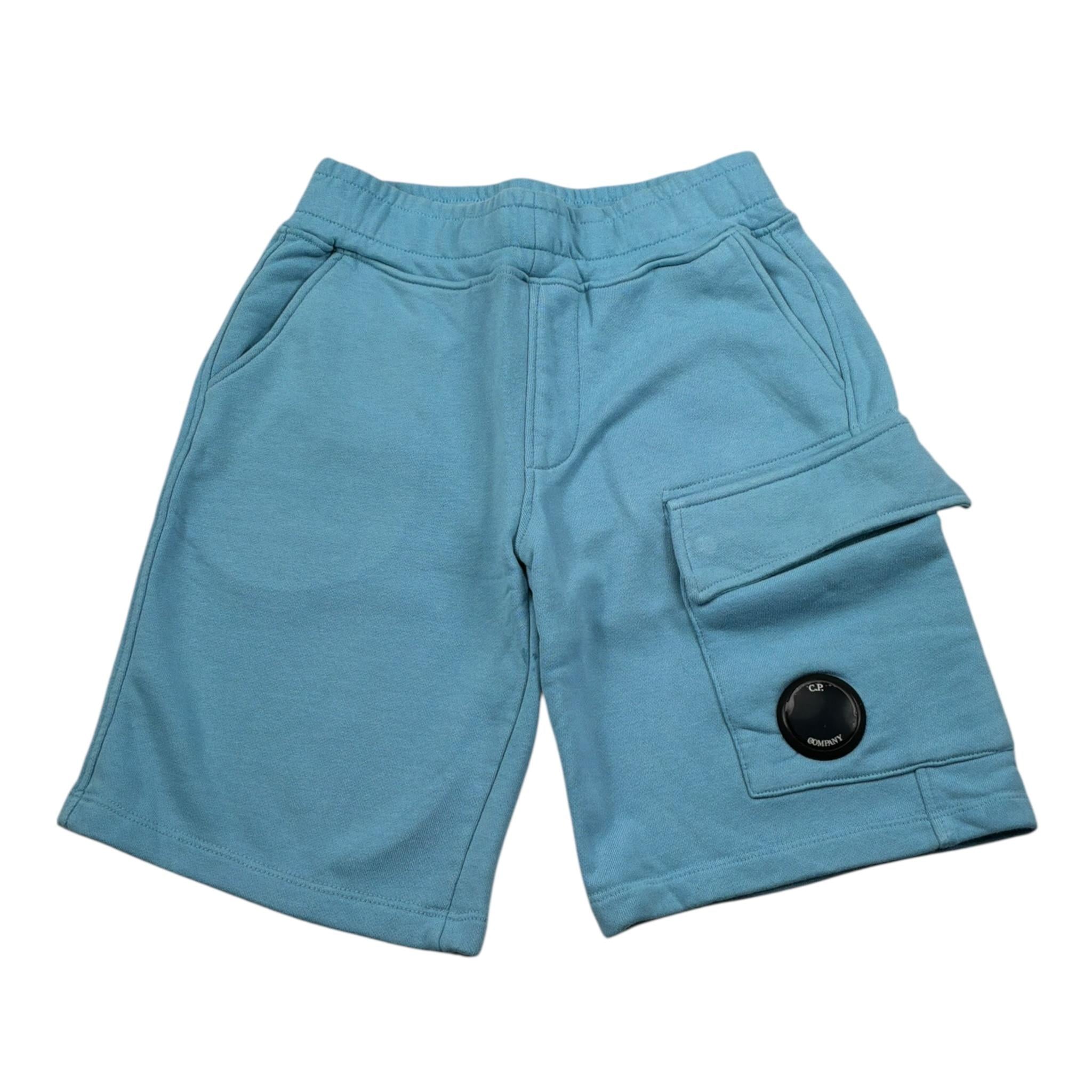 C.P. Company Bermuda Tuta tinta unita Azzurro per Bambino CUQ002 AZZURRO C.P. COMPANY 