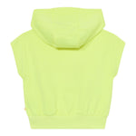 Billieblush Felpa Smanicata Tinta Unita con Cappuccio per Neonata U20846XN GIALLO FLUO BillIEBLUSH 