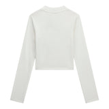 GUESS shirt tinta unita girocollo con logo Bianco per Bambina J4YI49KBZP4 BIANCO GUESS 