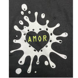 Yours Girl T-Shirt Rundhals Einfarbig mit Print Schwarz Für Mädchen