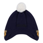 MOSCHINO cappello tinta unita con pon pon Blu per Bambino MUX04Z BLU MOSCHINO 