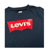 Levi'S Shirt Tinta Unita con Stampa per Neonato 6E8646X BLU LEVI'S 