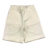 Dondup Bermuda Solid Color America Pockets Weiß für Jungen