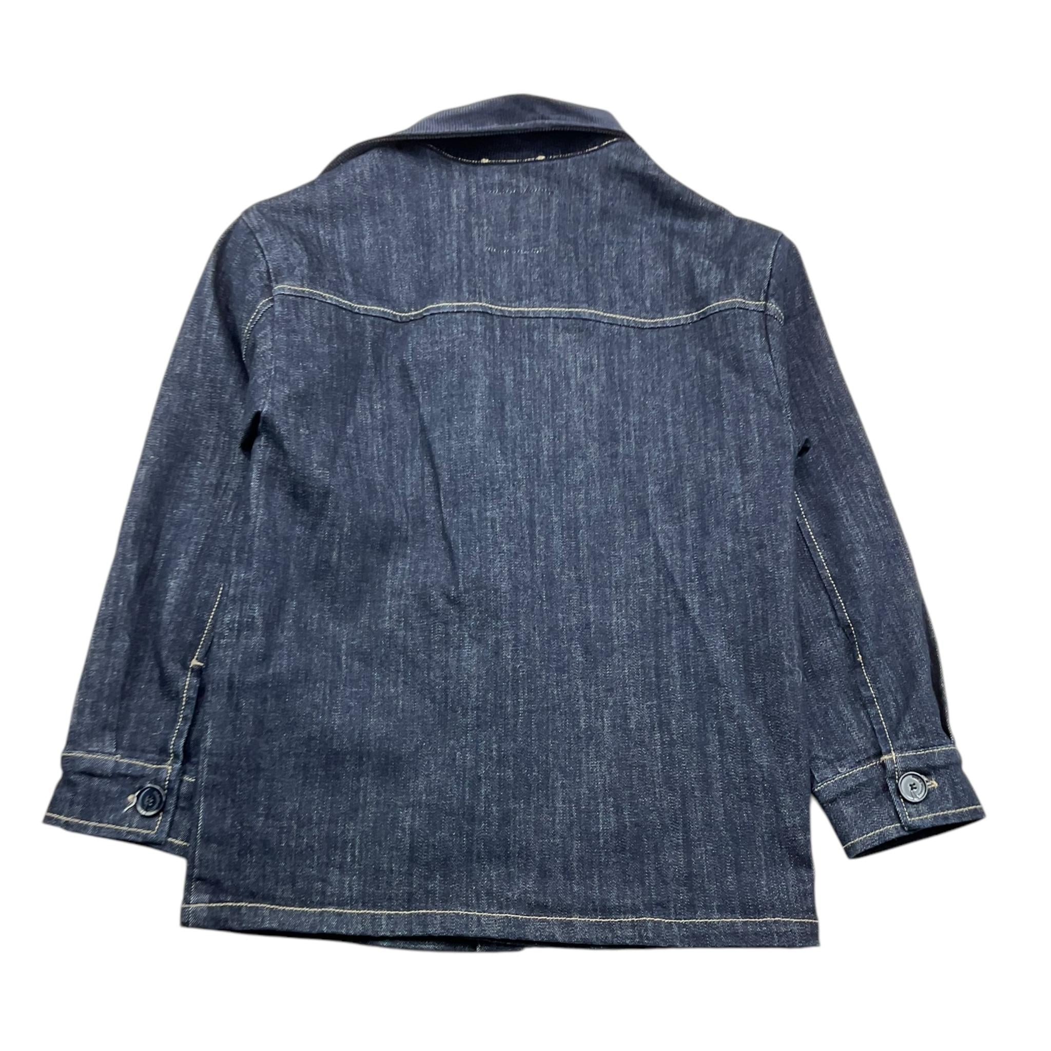 PAOLO PECORA camicia in denim tinta unita Blu per Bambino PP4146 BLU PAOLO PECORA 